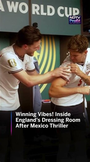 Winning Vibes! Inside England's Dressing Room After Mexico Thriller #Shorts