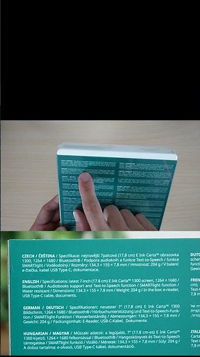 Pocketbook Era Lite Unboxing Short