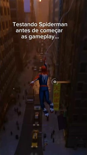 Testando Spider man pra ver como fica na gameplay🕷️🎮
