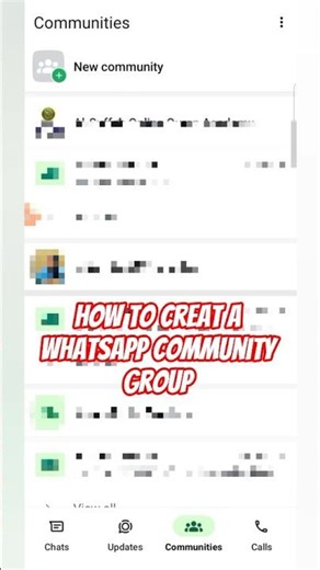Whatsapp Community Group kesy banai | How to Creat a WhatsApp Community group