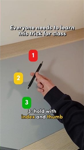Learn the TRIANGLE PASS Trick for School!