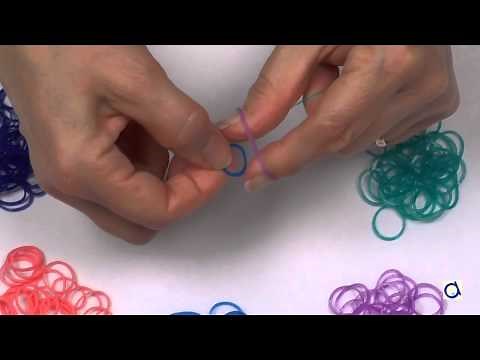 How to make rubber band bracelets without loom