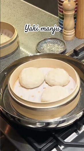 Yaki manju - steamed buns / 焼きまんじゅう #homemadecooking #japanesecooking #日本料理 #まんじゅう