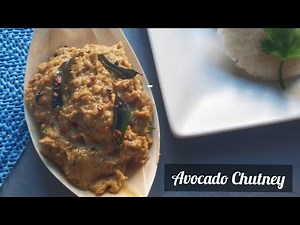 Avocado Chutney