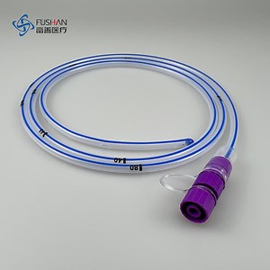 [Hot Item] High Quality 100% Medical Grade Silicone Stomach Nasogastric Gastric Jejunal Feeding Levin Tube with Standard Enfit Connector CE ISO13485 Length 1200mm