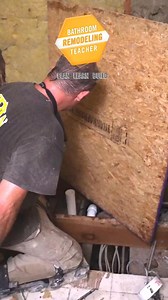 When building a custom tiled shower with a waterproofing system that has a pre-formed base; like Wedi, Schluter, & many others. It's important to have a level subfloor and hav | Bathroom Remodeling Teacher