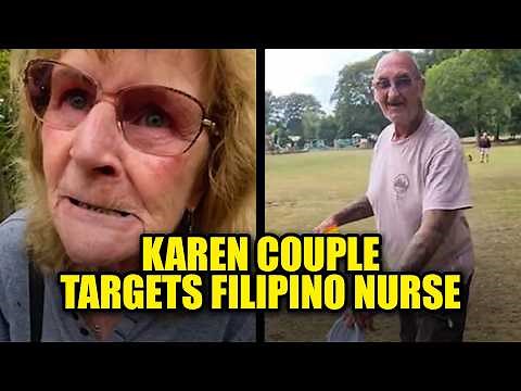 WATCH: Elderly Couple BUSTED for Racially Abusing Nurse in Park