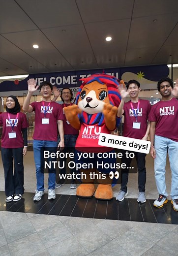 Coming to #NTUOpenHouse2025 this Saturday? 🤩 Save this to have handy info at your fingertips before you visit. 📅 1 March, 🕚 11am to 9pm. See you soon! 🎉 #NTUsg. It all starts here. 🔗Link in bio.👆 #NTUAdmissions @NTU Admissions