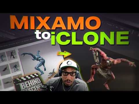 IMPORTING Mixamo Motion Capture Data into iClone!!