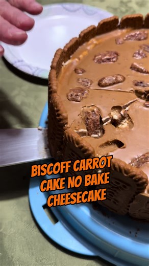 Delicious No-Bake Biscoff Carrot Cake Dessert Recipe