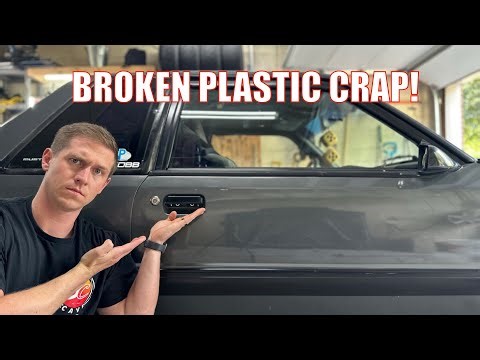 Replacing Broken Door Handles on a Fox Body Mustang | 1JZ Fox Body Drift Car Revival