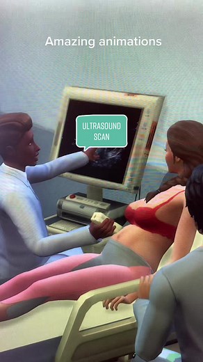 Another amazing update to the Realistic Childbirth mod by PandaSama 😍👼🏼🫶🏼 #sims4 #simstok #thesims #mods #sims4mods #realisticchildbirthmod #pandasama #gaming #infantupdate #ultrasound #pregnancy #babies