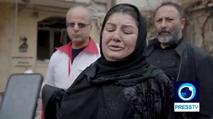 Watch: The Israeli American regimes continue attacking and murdering Iranian civilians across the country. The American strike murdered her husband and 2 young children while they were at home.Follow: https://t.co/GKZwI4ehqL