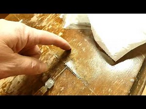 Fixing Water Bubbled Damaged Veneer Vaneer on Wood Furniture