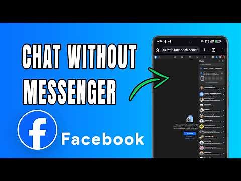 How To Chat On Facebook Without Messenger - Mobile
