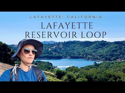 Hiking Lafayette Reservoir Nature Area Rim Trail (Lafayette, CA)