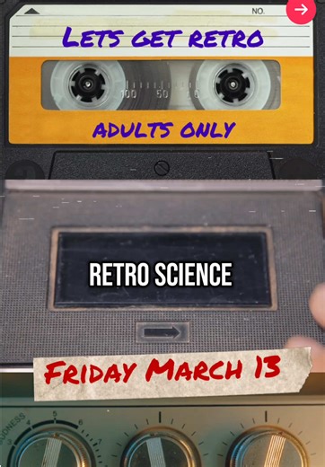 Be Kind, Rewind! Rewind the decades at Retro Science, an adults only night of throwback fun at FSC! Dress in your favorite decade & make it a nostalgic date night! Purchase your tickets in advance! #thingstodoinatlanta #datenight #AtlantaScienceFestival #fernbank #fernbanksciencecenter