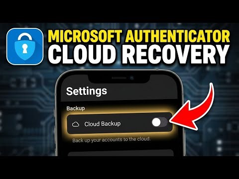 How to backup Microsoft Authenticator using cloud recovery - Step By Step