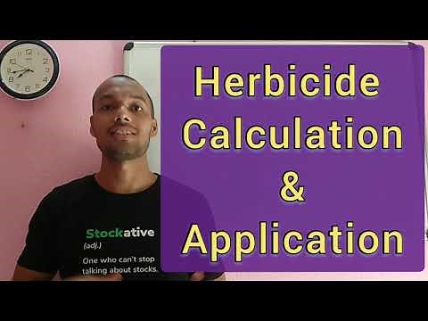Herbicide dose calculation and precautionary measures for application of herbicides #herbicide