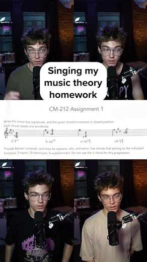 16K views · 284 reactions | Singing my music theory homework | Jacob Durbin | Facebook
