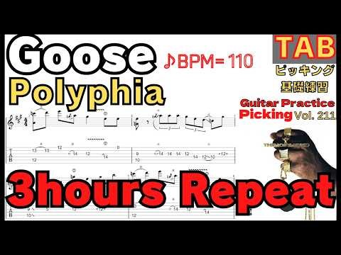 Polyphia Goose Guitar TAB — Picking Power Practice That Actually Works