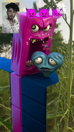 Cute Blocks vs Angry Powers – Who Wins? 🔥 कार्टून वीडियो