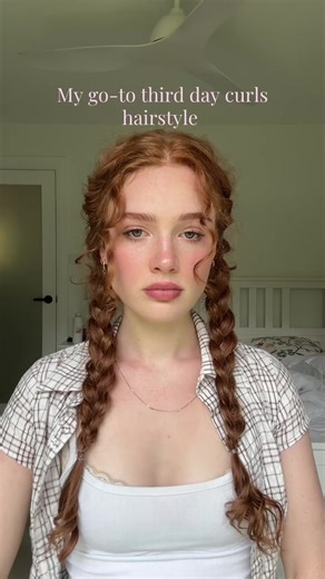 Easy Third Day Curls: Stylish Braid Tutorial