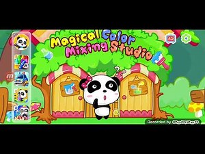 Babybus Magical Color Mixing Studio