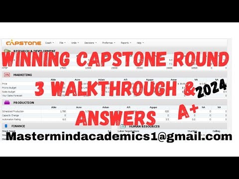 WINNING CAPSTONE ROUND 3 GUIDE & ANSWERS [2026]