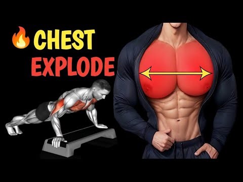 Explode Your Chest FAST 💪 Intense No-Equipment Home Workout (Mass Builder)