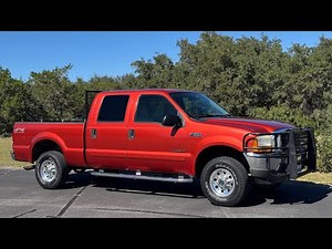 2001 Ford F-250 4x4 - Crew Cab Short Bed - 7.3L Powerstroke - XLT
