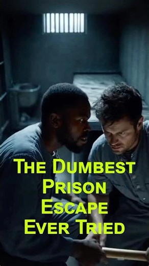 The Dumbest Prison Escape Ever Tried #escape #funny #fail