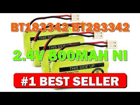 BT183342/BT283342 2.4V 800mAh Ni-MH Battery Pack, Compatible with AT&T VTech Cordless P - B08HCF93LJ