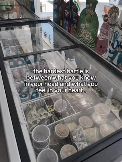 I know the truth, now I’m teaching my heart to accept it.