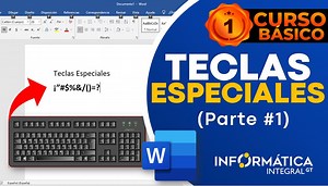 TECLAS ESPECIALES | Curso de Word Básico | Parte1 de 2 En este vídeo aprenderá cuales son las teclas especiales, como activar Mayúsculas en el teclado de tu computadora, también conocerás cual es la función de las teclas "SHIFT" y "Control" , conocerás básicamente que es una distribución de teclado y entre otras teclas mas que son de mucha utilidad en Word ya que te facilitaran el Acceso a muchas funciones o herramientas. Visita nuestra página web y aprende de nuestros contenidos adicionales: ht