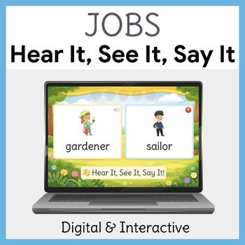 18 Job Cards – Digital Activity – Hear It, See It, Say It