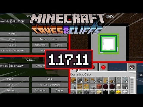 COMO DEIXAR A INTERFACE DO MINECRAFT PE 1.17.10 IGUAL A DE PC (MINECRAFT JAVA EDITION) !!