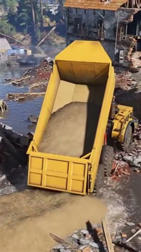 Most Realistic Road Building Game 🤯 | Roadcraft #shorts