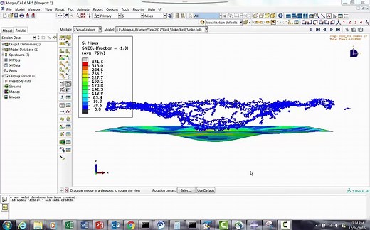 Abaqus_CAE SPH Modeling Tutorial_ Example- Bird Strike–Step by Step Method