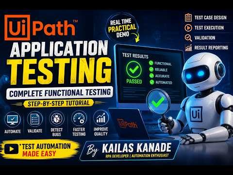 UiPath Functional Testing | End-to-End Application Testing with Practical Example