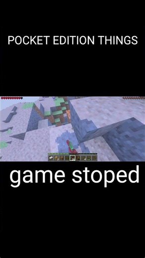 The Poket edition #minecraft #challenge