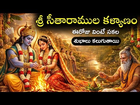 సీతారాముల కళ్యాణం కథ | Seetha Ramula Kalyanam Story in Telugu | Seetharamula Kalyanam in Telugu