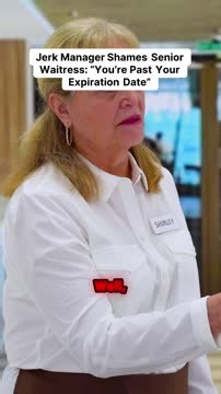 Step into the drama of workplace dynamics as a heated confrontation unfolds between a manager and a senior waitress at Avenue. Tensions rise as age-old biases clash with the realities of loyalty and experience. The blunt assessment of expiration date sparks a conversation about the value of tenure versus the youthful energy that many workplaces often prioritize. This video dives deep into the complexities of generational divides in the workplace and raises questions about respect, ageism, and th