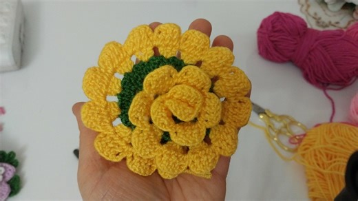 16K views · 105 reactions | How to make a crocheted rose / how to make a very beautiful and showy rose very easy model #crochet #crochetstitch #craft #diy #handmade #crochettutorial #crochetflower #crochetrose #easycrochet | Crochet Patterns | Facebook