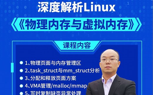 【零声教育】深度解析Linux《物理内存与虚拟内存》 1、物理页面与内存管理区 2、task_struct与mm_struct分析 3、分配和释放页面方案