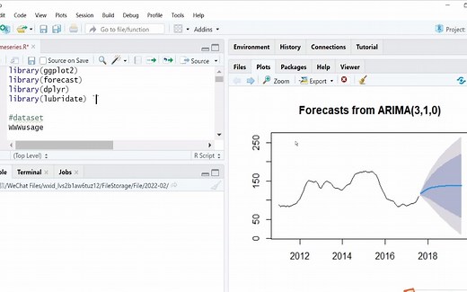 【R语言】时间序列系列（一）ARIMA模型
