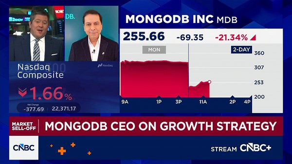 Watch CNBC's full interview with MongoDB CEO CJ Desai