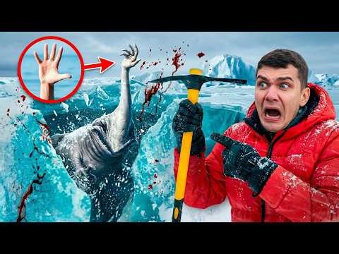 We Found HAND SEA MONSTER Under the Ice… It Attacked Us!