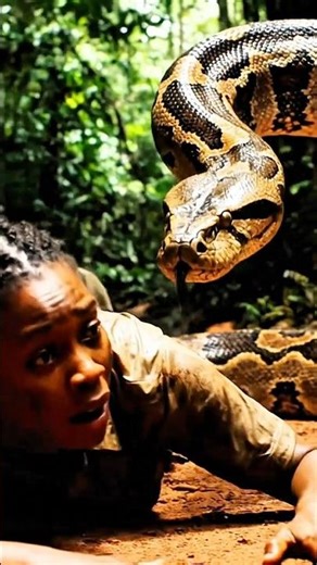 Loyal Pit Bull vs Massive Snake | Caught on Camera #shortsfeed #youtubeshorts