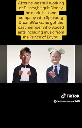 when jeffrey katzenberg was at Disney he made his own DreamWorks SKG in 1994 with Steven Spielberg at the time. he got Woody Allen the voice of z in ants and got the music from hans zimmer the prince of Egypt when they were both were called at Disney after jeffrey call them #disney #sharktal#disneykt#sharktalet#sharktales#sharktalescener#stlouisu#dreamworksw#stlouismoi#dreamworksanimationskgi#dreamworksanimationskgi#dreamworksanimation